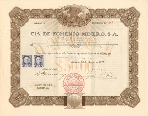 Cia. De Fomento Minero, S.A.